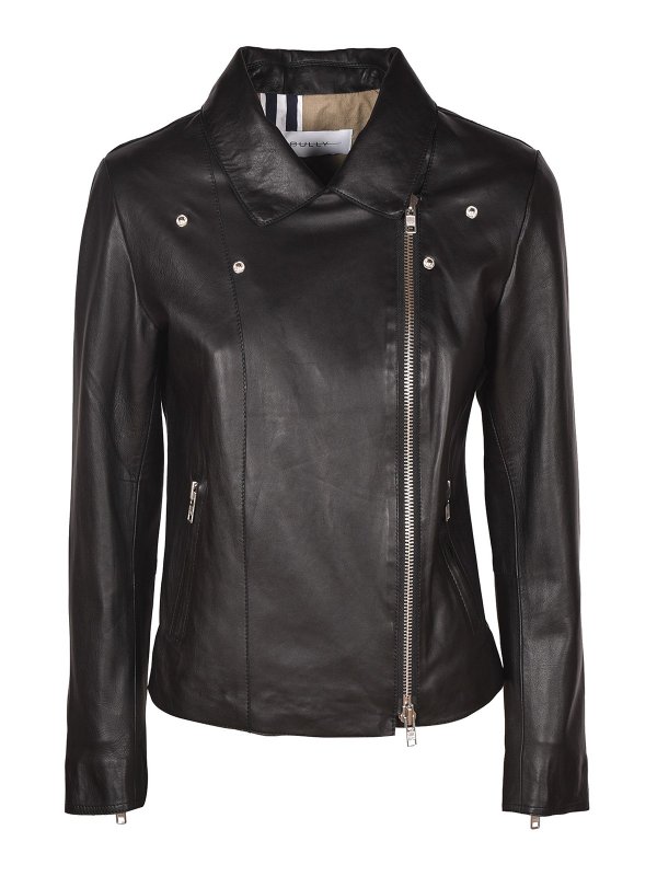 Bully: レザージャケット - レザージャケット - 黒