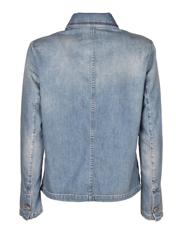 CLOSED: Jeansjacken online - Jeansjacke - Helles Jeansblau
