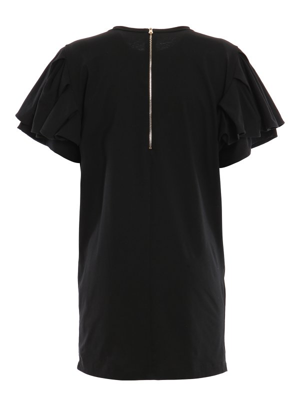 Balmain: abiti corti online - Abito con volant