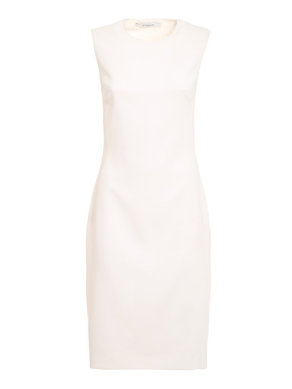 GIVENCHY: knee length dresses - Silk midi dress