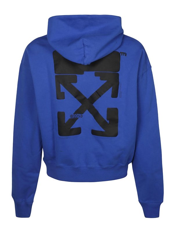 OFF-WHITE: Sweatshirts & Sweaters online - Tech Marker hoodie