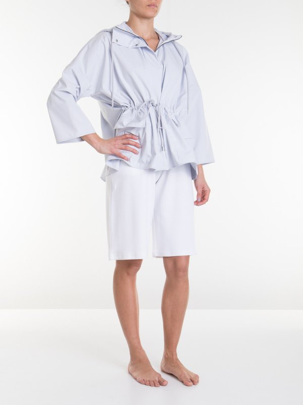 Max Mara: Parkas online - Parka - Hellblau