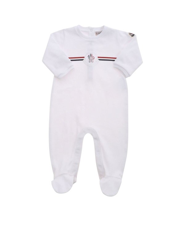 Moncler Jr ジャンプスーツ - 白 | 8O702008392E002 | THEBS