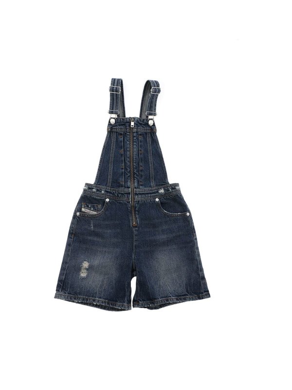 DIESEL: ジャンプスーツ - ジャンプスーツ - ブルー