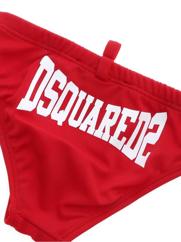 iKRIX DSQUARED2: Costumi piscina e boxer - Slip mare Dsquared2 rosso