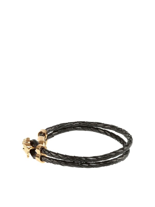 VERSACE: Bracelets & Bangles online - Medusa bracelet in black