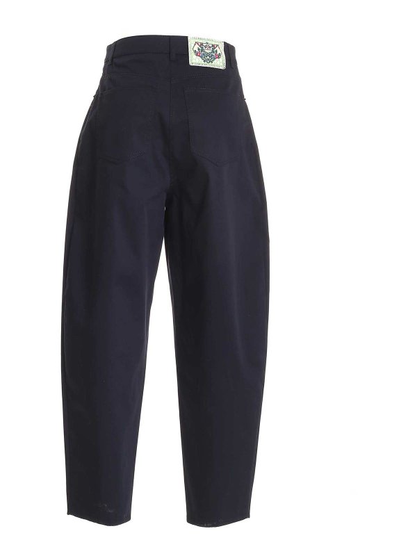Vivetta: Pantalons casual online - Pantalons Décontractés - Bleu