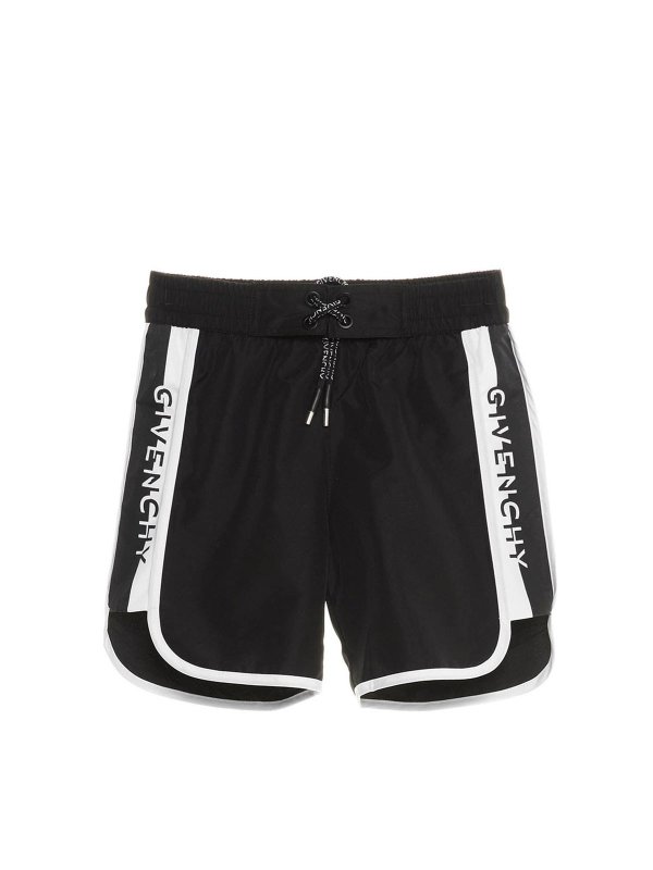 GIVENCHY: 水着 - スイムショーツ/スイムトランクス - 黒