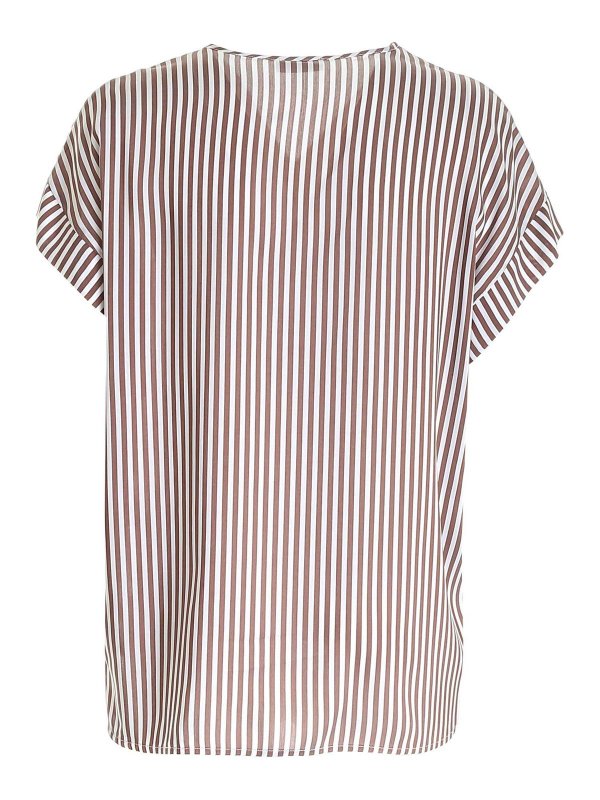PESERICO: tops & shirts online - Striped top