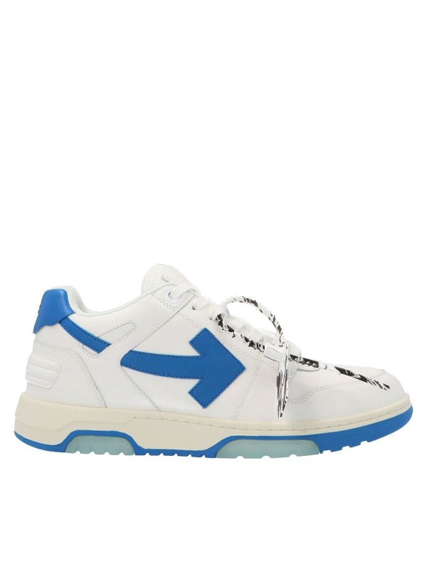 OFF-WHITE: Chaussures de sport - Baskets - Bleu Clair