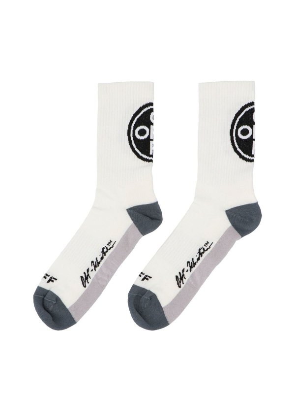 OFF-WHITE: Socken online - Socken - Weiß
