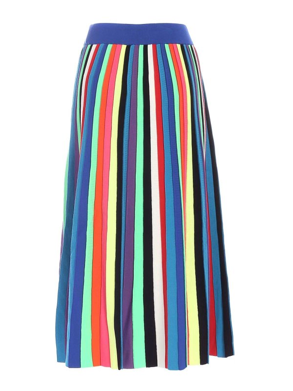 WEEKEND MAX MARA: Long skirts online - Pleated multicolor skirt
