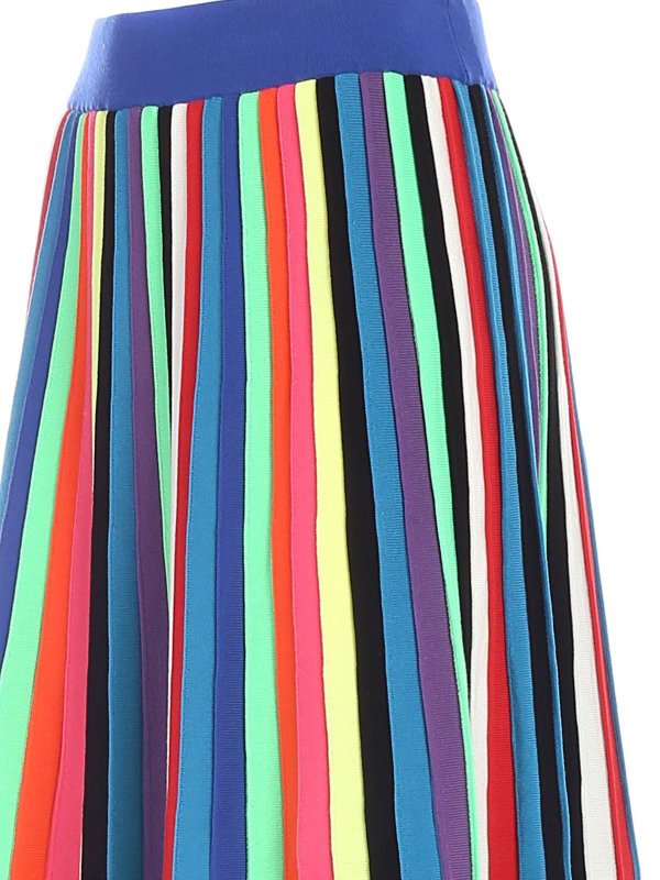 iKRIX WEEKEND MAX MARA: Long skirts - Pleated multicolor skirt