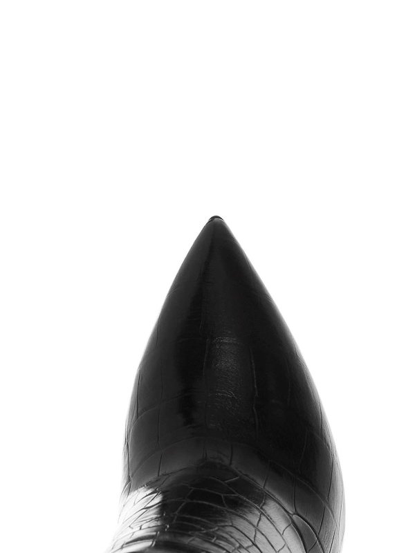 iKRIX Paris Texas: stivali - Stivali stampa coccodrillo neri