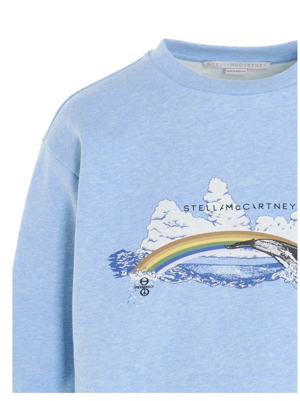 iKRIX STELLA McCARTNEY: Sweatshirts und Pullover - Sweatshirt - Hellblau