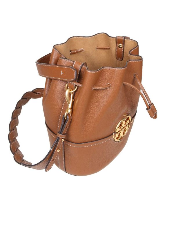 Miller bucket bag in Light Umber color shop online: TORY BURCH