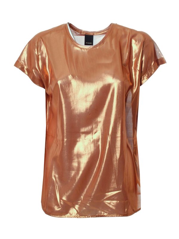 Pinko: Blusas - Blusa - Bronce