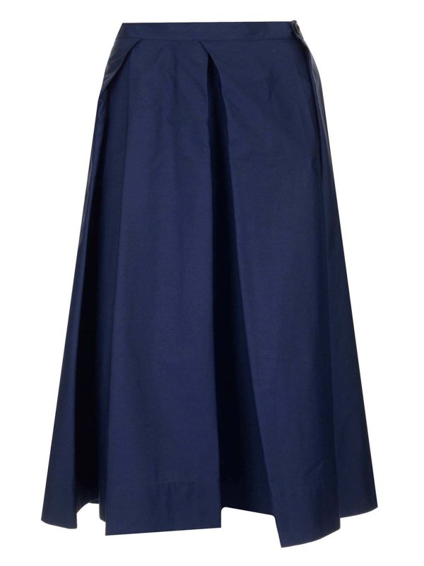 Marni: ニーレングススカート＆ミディ丈 - 膝丈/ミディスカート - ブルー