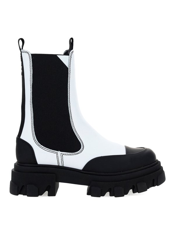 GANNI: Botas - Botas - Bicolor