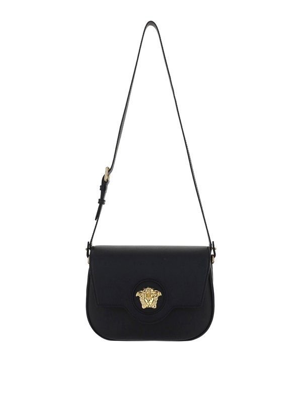 VERSACE: shoulder bags - Medusa leather shoulder bag