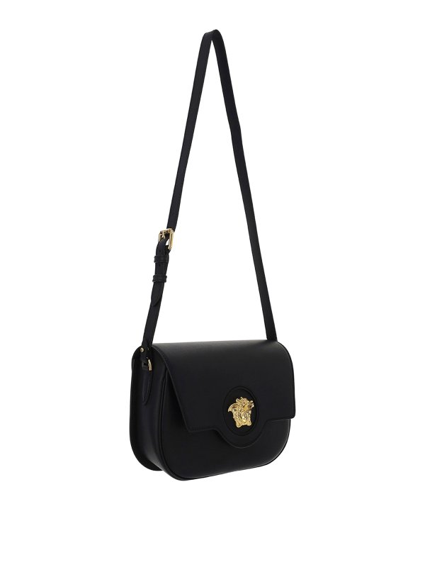 VERSACE: shoulder bags online - Medusa leather shoulder bag