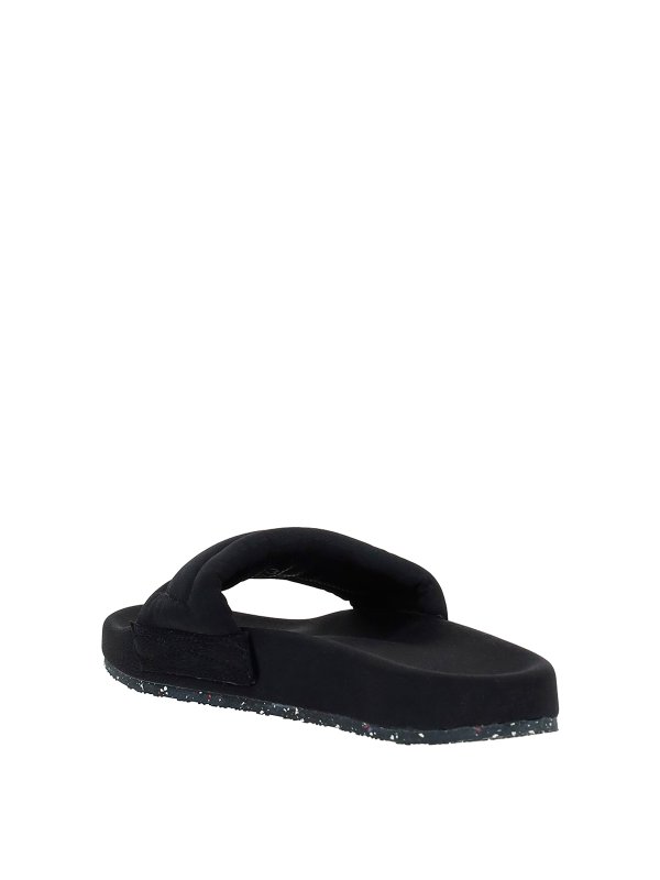 iKRIX Heron Preston: flip flops - Black slide sandals