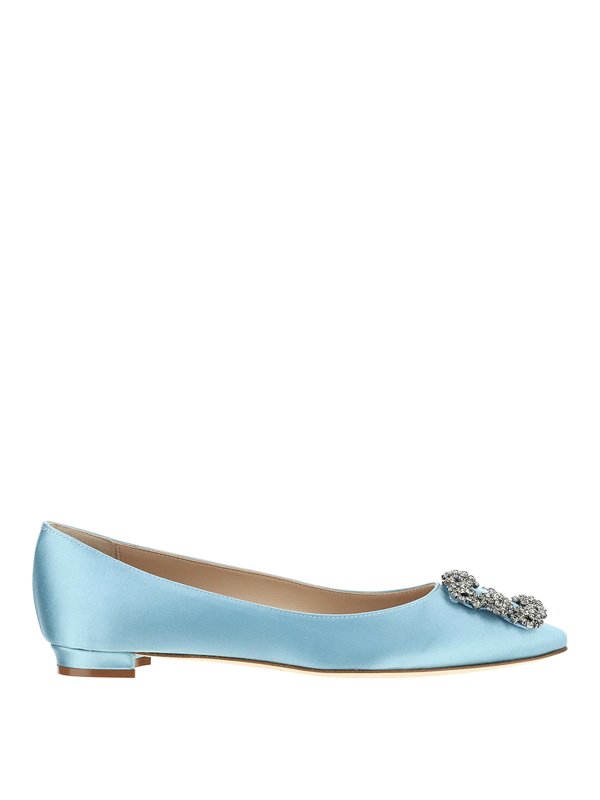 MANOLO BLAHNIK: flat shoes - Hangisi flats