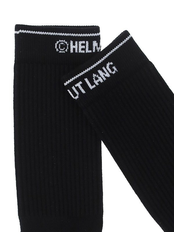 HELMUT LANG: Socken - Socken - Schwarz