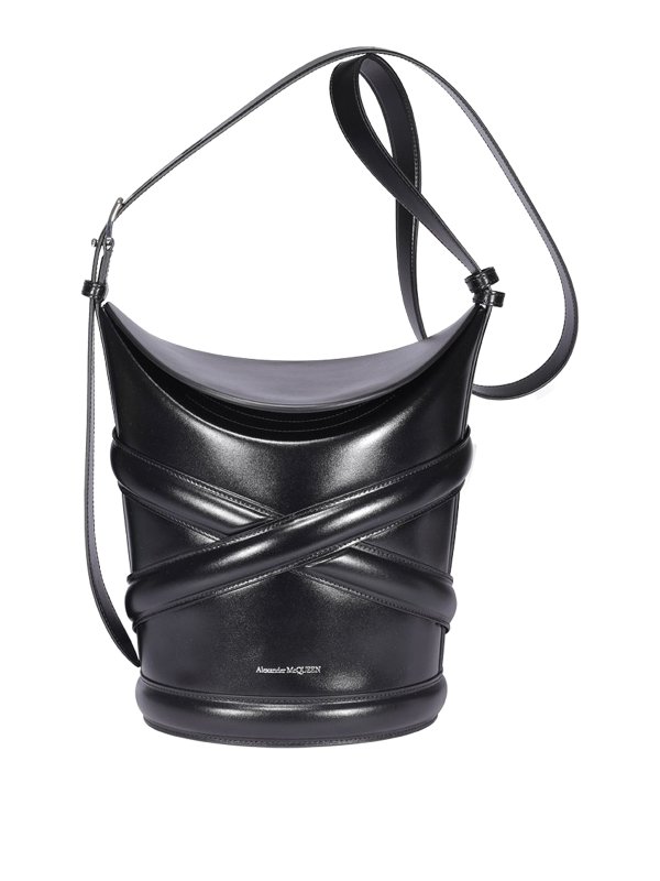 ALEXANDER MCQUEEN: Bolsos Saco - Bolso Saco - Negro