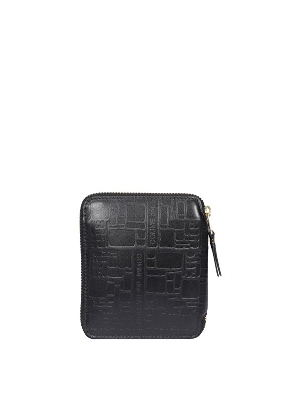 iKRIX COMME DES GARCONS: wallets & purses - Textured leather black wallet
