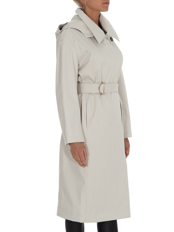 MOORER: Trenchcoats online - Trenchcoat - Creme