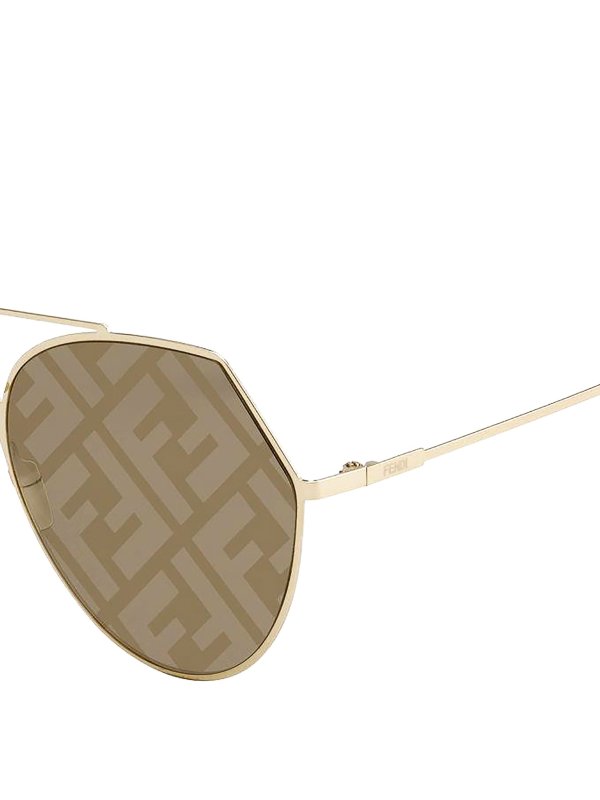 Buy Fendi Sky Round Sunglasses for Mens | Bloomingdale's UAE