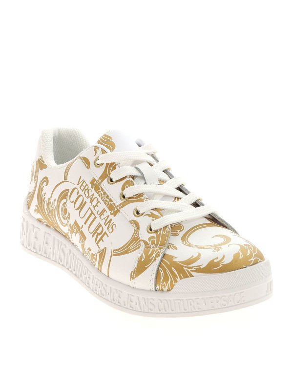 Versace Jeans Couture: Chaussures de sport online - Baskets - Blanc