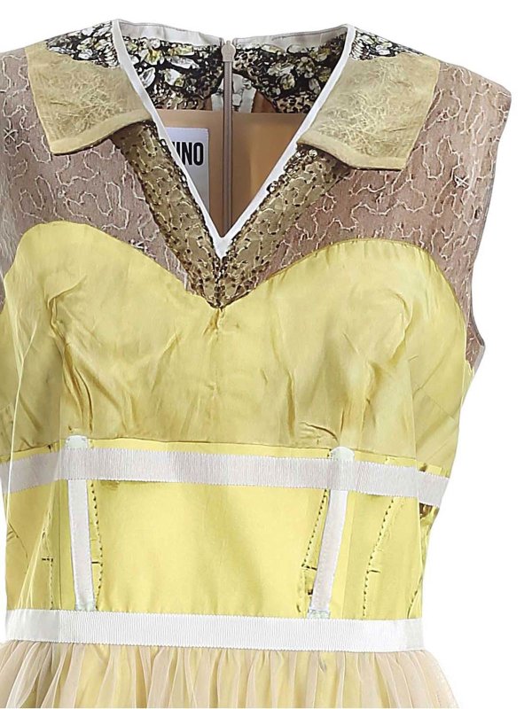 iKRIX MOSCHINO: ニーレングスドレス - 膝丈ドレス - イエロー