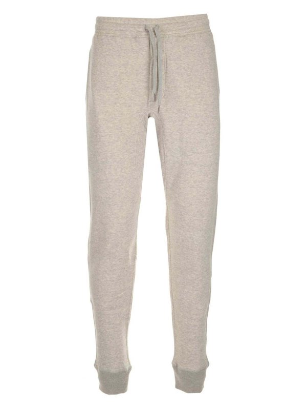 TOM FORD: tracksuit bottoms - Sweatpants in melange gray
