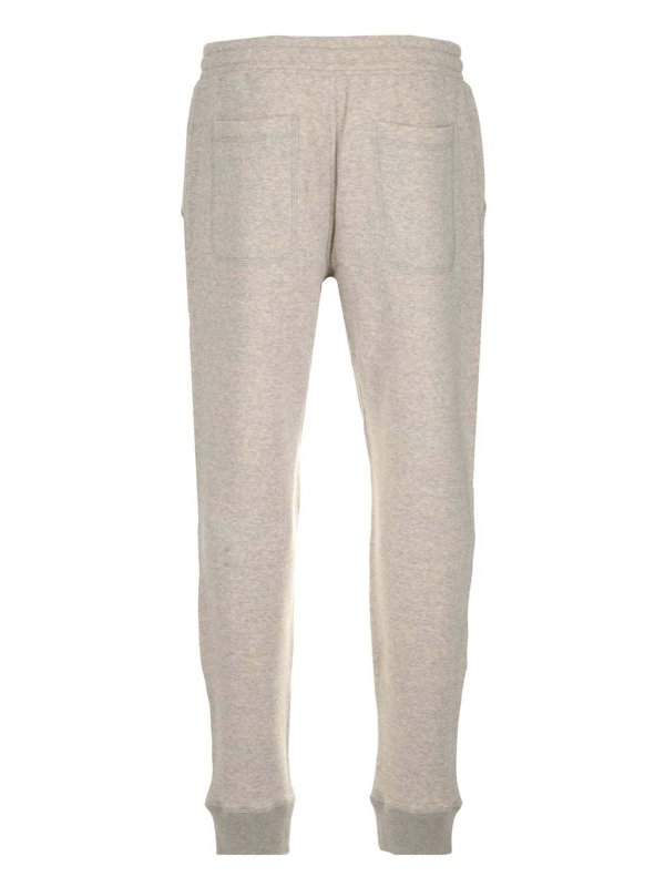 TOM FORD: tracksuit bottoms online - Sweatpants in melange gray