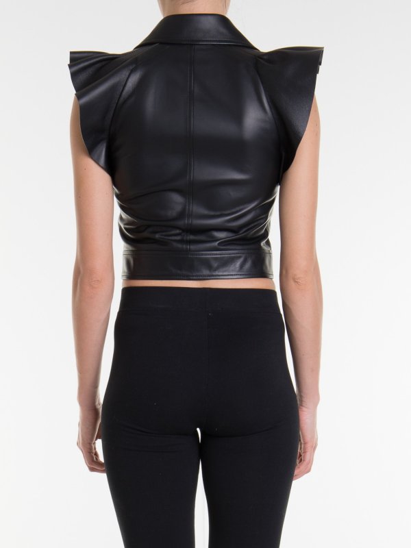 レザージャケット - 黒 shop online: VALENTINO RED