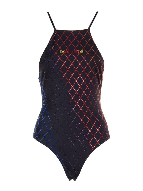 DSQUARED2: Badeanzüge - Badeanzug - Schwarz