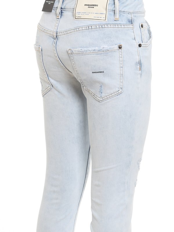 iKRIX DSQUARED2: ストレートジーンズ - ストレートジーンズ - Cool Girl Cropped