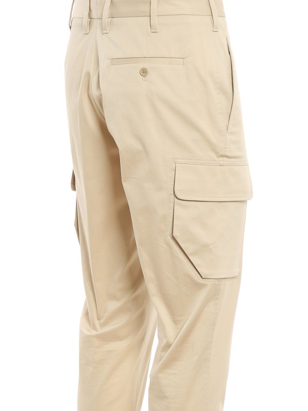 iKRIX NEIL BARRETT: Pantalones casual - Pantalón Casual - Beis