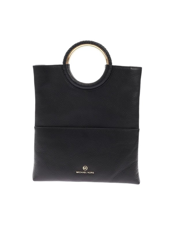 MICHAEL KORS: トートバッグ - トートバッグ - 黒