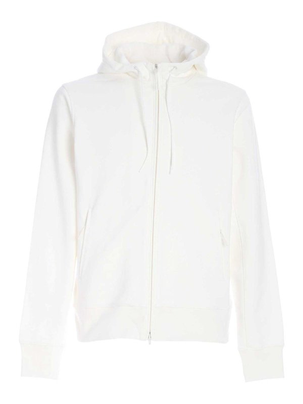 Y-3: Sudaderas y suéteres - Sudadera - Blanco