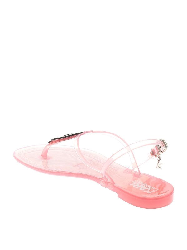 iKRIX KARL LAGERFELD: Sandales - Sandales - Rose