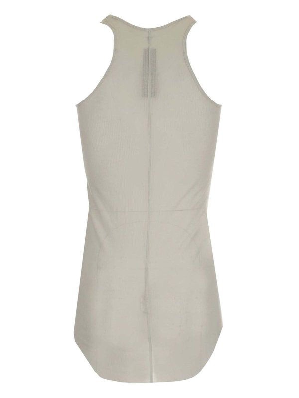 RICK OWENS HUN: Top e canotte online - Canotta basic bianca