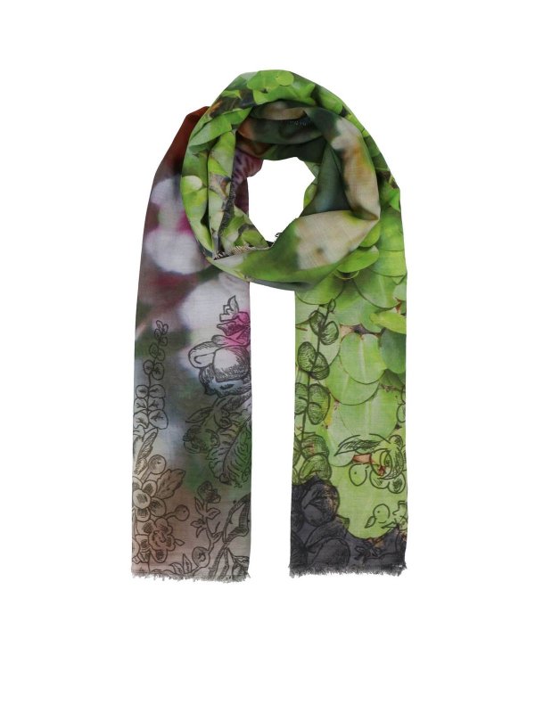 FALIERO SARTI: Bufandas y pañuelos - Bufanda - Folletti