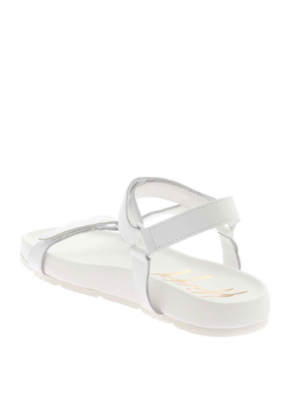 iKRIX TOMMY HILFIGER: sandali - Sandali Interlock bianchi