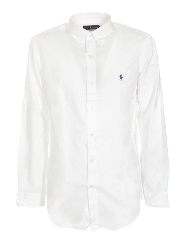 POLO RALPH LAUREN: Hemden - Hemd - Weiß