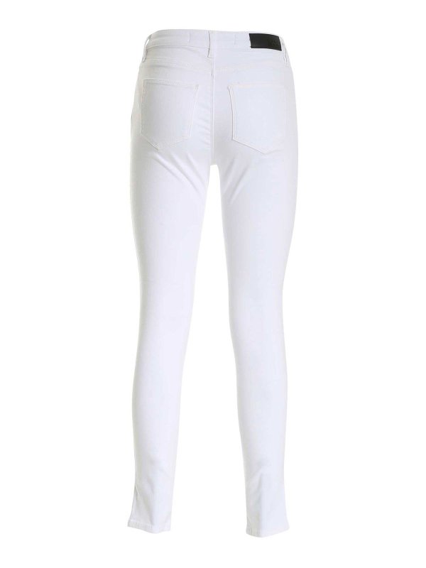 KARL LAGERFELD: Pantalons casual online - Pantalons Décontractés - Blanc