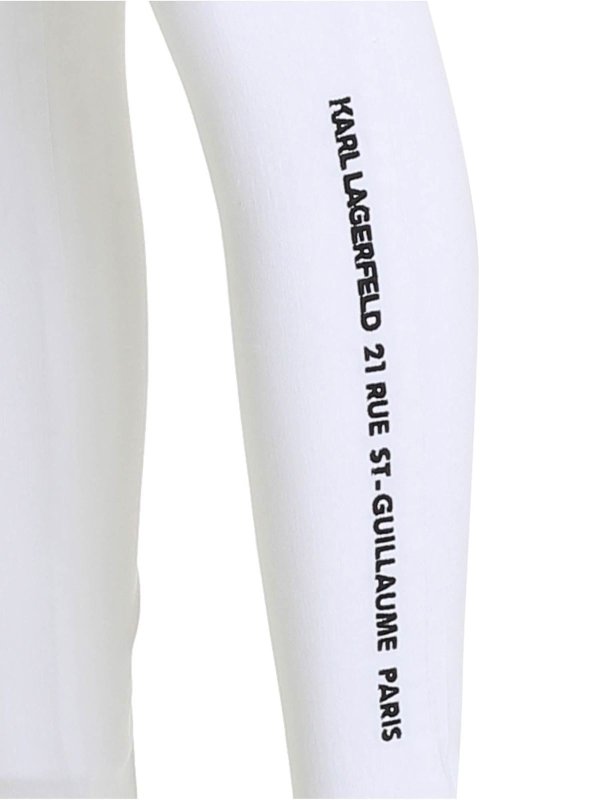 iKRIX KARL LAGERFELD: Pantalons casual - Pantalons Décontractés - Blanc