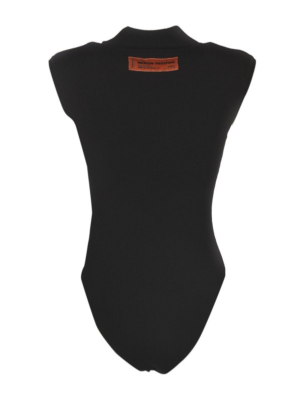 Heron Preston СТИЛЬ turtleneck bodysuit in black